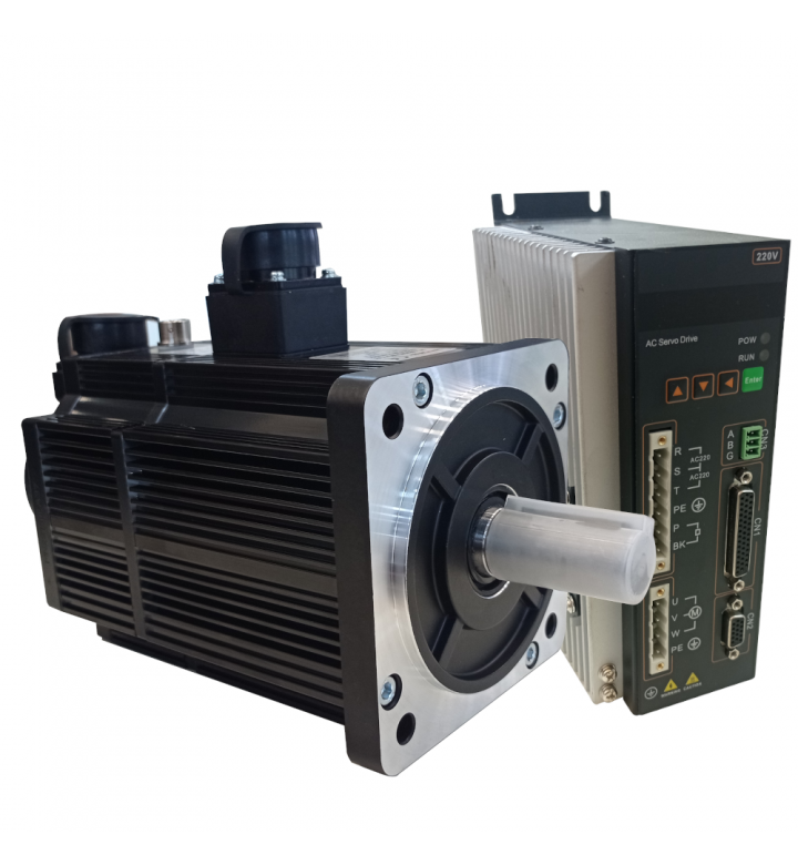 Tekstil Frenli Servo Motor Frenli Servo Mühərrik 1.5kW