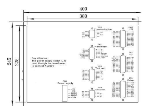 Falcon 990 MDc CNC kontrol ünitesi kablolama kuralları